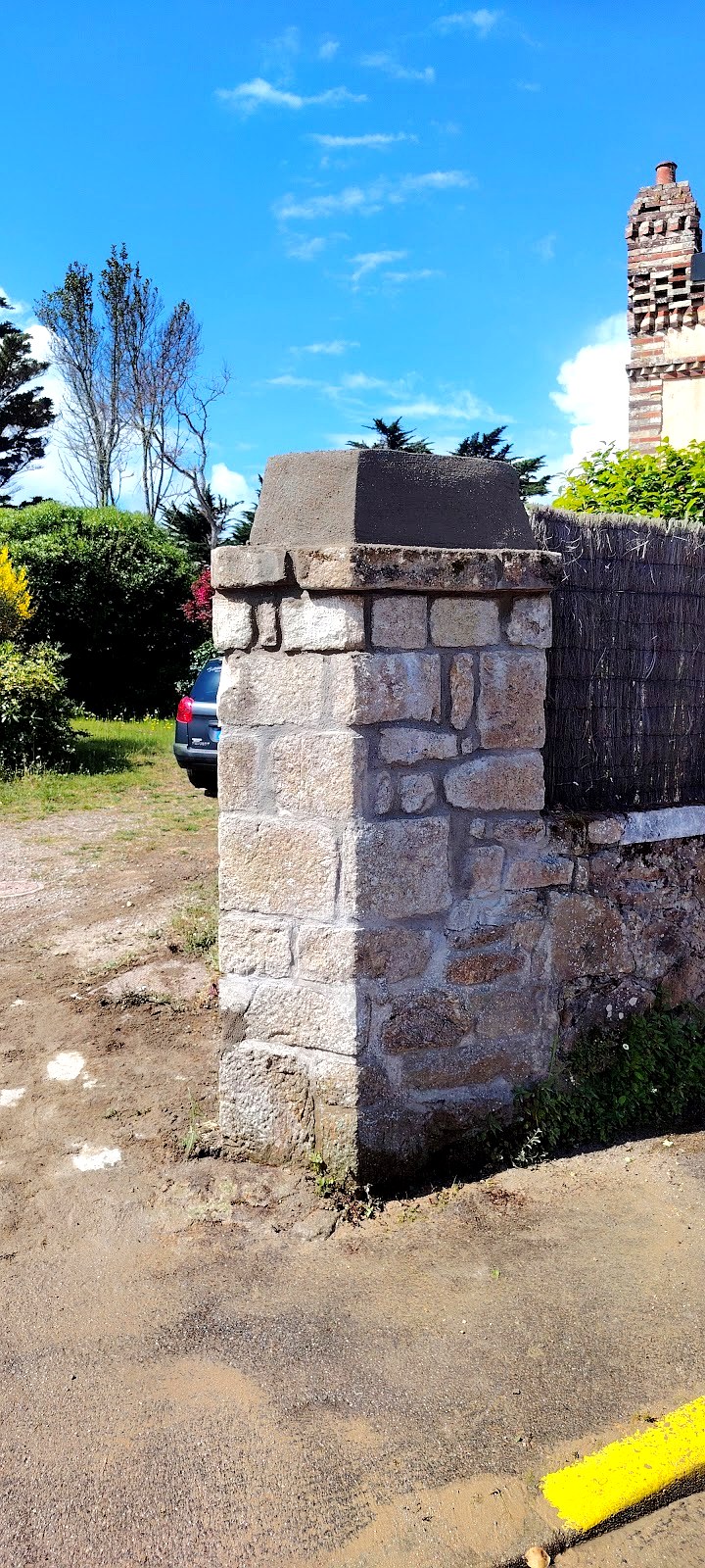 Encadrement de porte en pierres de taille – détail maçonnerie